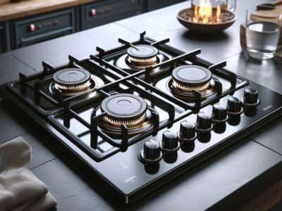 Gas Stove with Four Burners